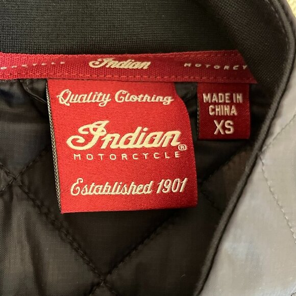 Indian Motorcycle Woman's Clayton Quilted Thro Vest Sz XS - Picture 7 of 11